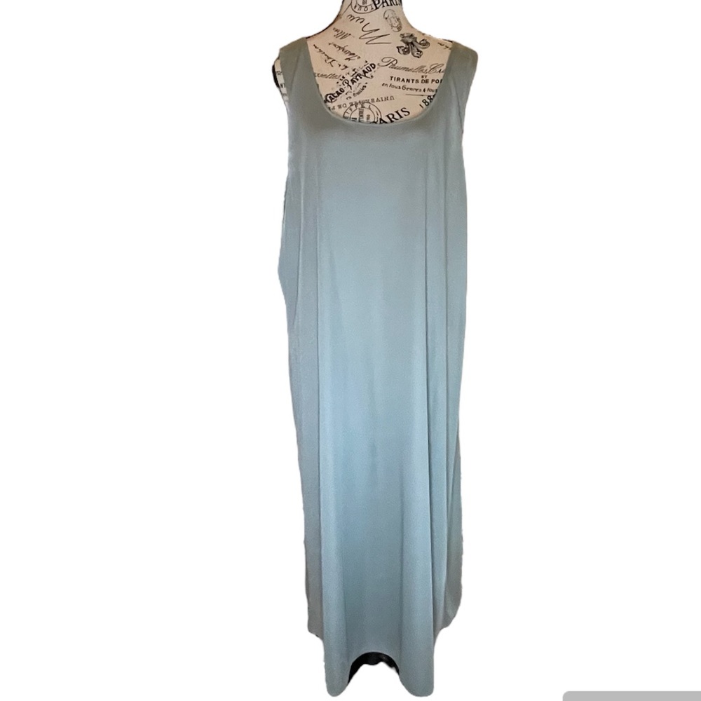 Rare Find❣️ SA2 Vintage 3pc Dress/Slip with Skirt & Top Plus Size 2X Sage Green - Picture 10 of 16